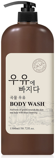 우유에 빠지다 곡물 우유 바디워시