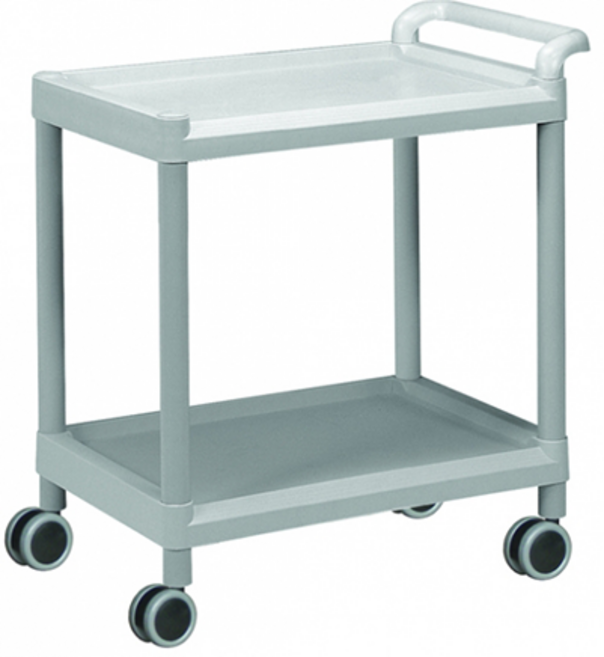 대경전자 드레싱카 201A 병원용 미용실 식당 다용도 2단 플라스틱 카트, 1개