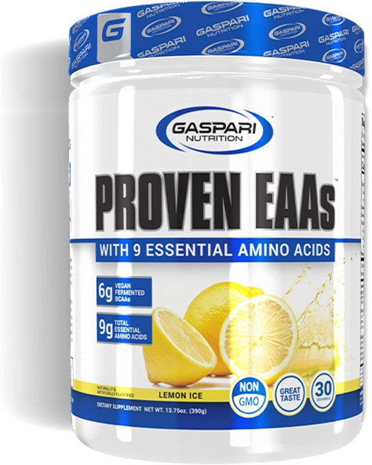 가스퍼리뉴트리션 Proven EAAs 레몬 아이스 390g 13.75oz, 1개