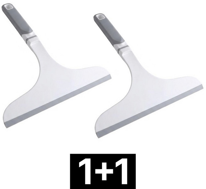 제롯 유리창 닦이 욕실 물기제거 스퀴지 1+1, 혼합색상, 2개