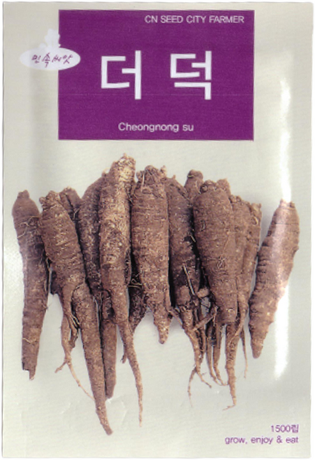 청농 민속채소 더덕 씨앗 1500립, 1개