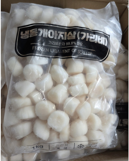냉동 가리비관자살 게아지살 1kg (중국산), 1개, 가리비관자살 41/50 1KG