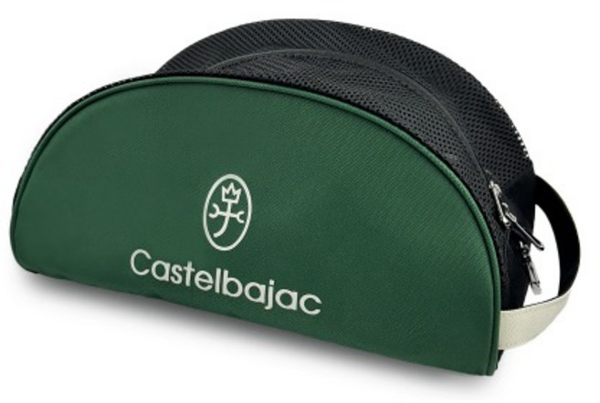 까스텔바작 골프 남여공용 골프화 가방 파우치 슈즈백 GP715, 그린, 1개