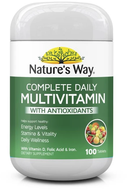 호주 네이쳐스웨이 멀티비타민 종합비타민 100정, 1개 - 쿠팡