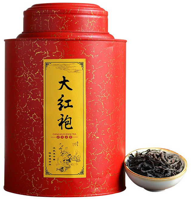 중국전통차 대홍포차잎 농향형 푸젠 무이산 정종 암차 우롱차 500g, 1개, 1개, 보여진 바와 같이 * 500g * 보여진 바와 같이 *