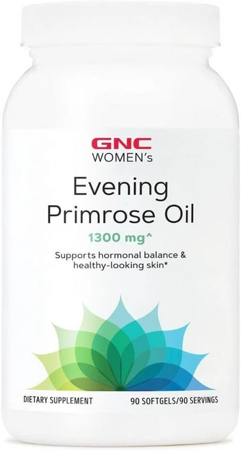 [정품 미국 직배송] GNC 여성용 달맞이꽃 종자유 1300mg 90정 (소프트젤), 1개 - 쿠팡