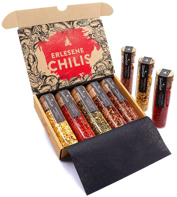 독일산 스코빌지수 최대 700 000 고춧가루 세트, 1개