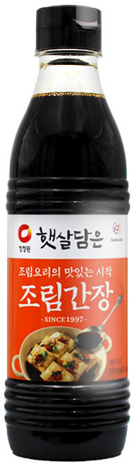 청정원 햇살담은 조림간장, 500ml, 2개