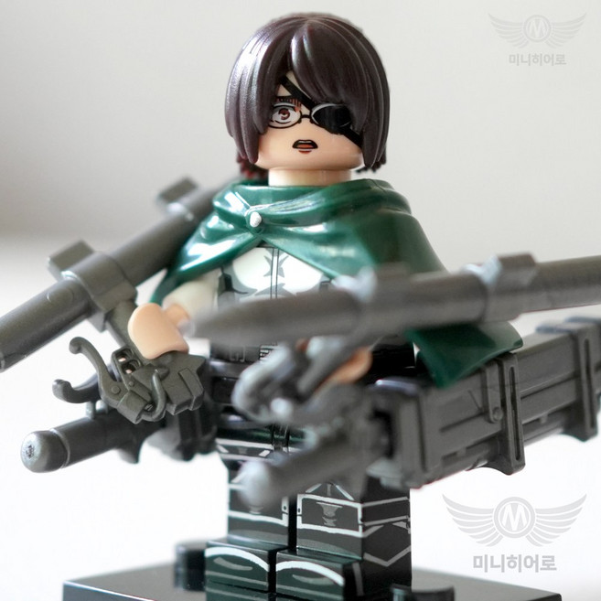핸드브릭 커스텀 미니브릭 피규어 진격의거인 팩토리 호환 진격거 블록 호환, 28. 한지 조에, 1개