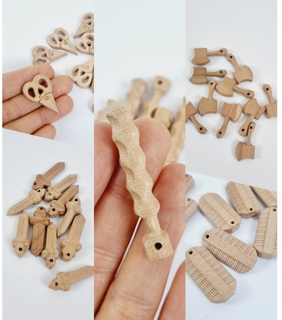 귀인 복숭아나무미니비방 행운을부르는열쇠고리장식품 나무행운건강키링, 도깨비방망이, 1개