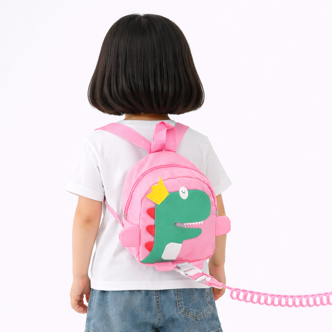 벨라마마 미아방지 아기 공룡가방 리드줄