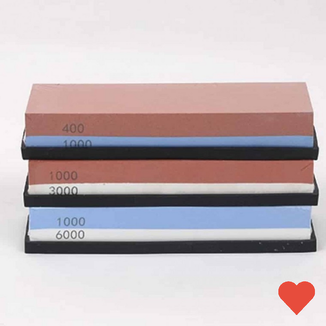 주방 커팅 리버시블 칼갈이 가위 갈이 칼 숫돌, 400x1000방, 1개