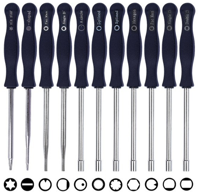 호환용 부품 교체 예초기 기화기 조정 도구 트리머 전기 톱 수리, 7-Teeth SPLINED, 1개