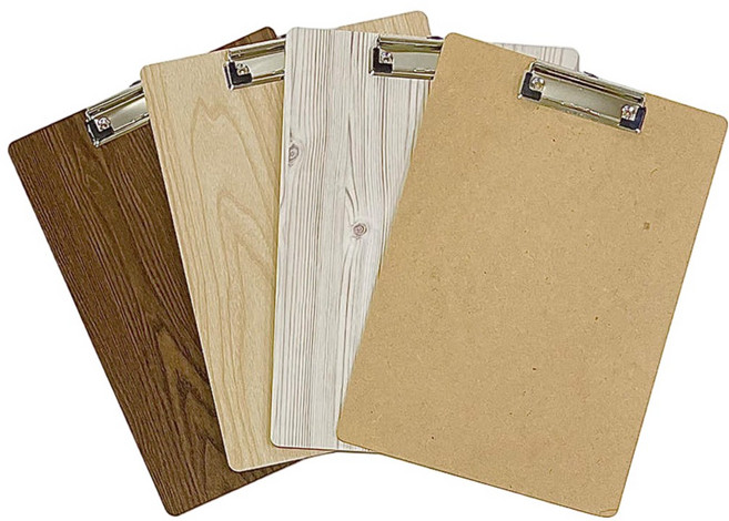 신아몰 A4 우드 클립보드 세로형 10개, MDF (10개)