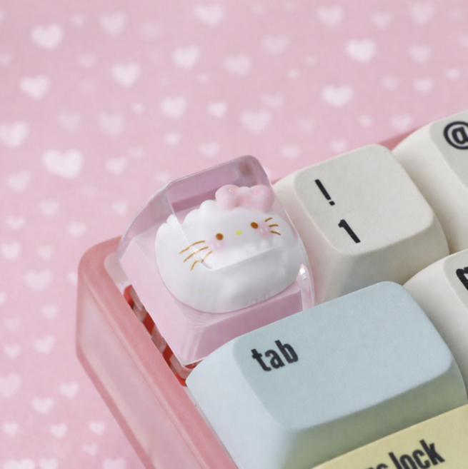 펫더월드 스위트베이비 포인트 키캡, 만두키티, 1