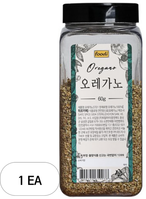 ADDCOOK 오레가노, 60g, 1개