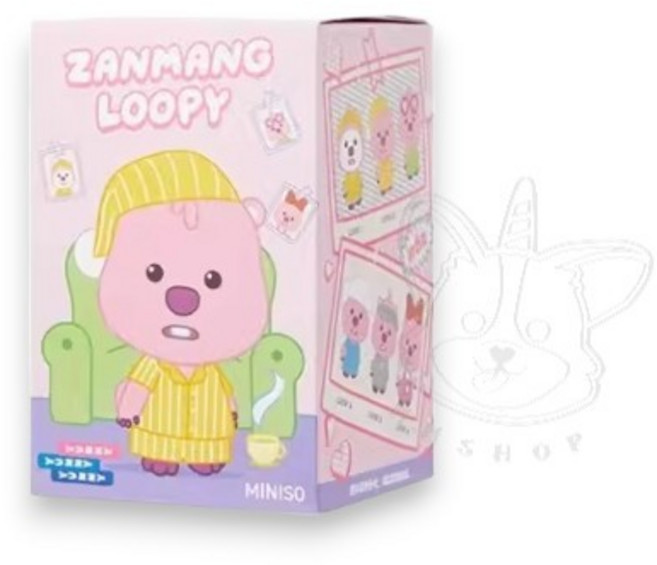 名創優品 Loopy 讚萌露比系列 百變露比OOTD公仔掛飾盲盒, 1個, 單支盲抽 X1B01