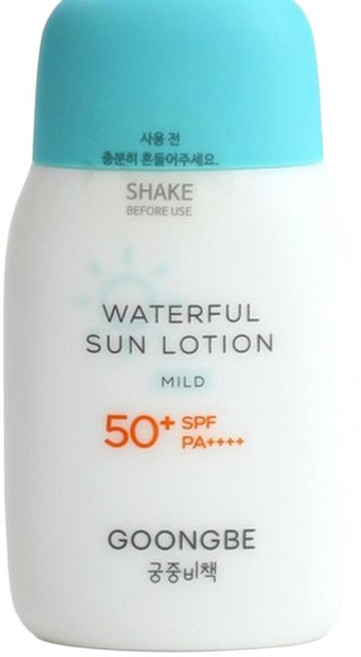 자외선차단 선케어 워터풀 궁중비책 선로션 마일드 80g SPF50+ PA++++ 선크림, 1개