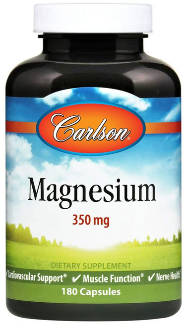 칼슨랩스 마그네슘 350mg 캡슐, 180정, 1개