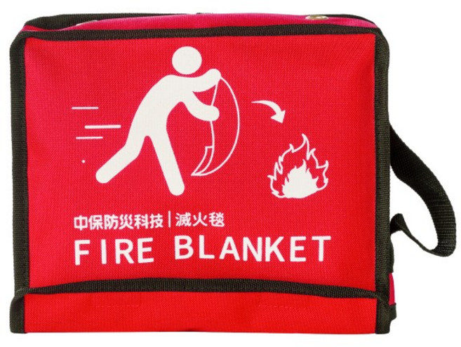 中保防災科技 居家防火滅火毯, 紅色, 1條