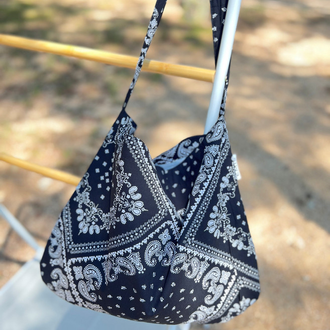 와이엔이 연예인 플라워 에코백 캐쥬얼 심플 꽃무늬 숄더백 크로스백