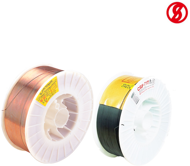 조선선재 CO2 용접봉 솔리드 와이어 플럭스 코드 와이어 MC-50T CSF-71T, 1.2파이(난베이킹), 1개