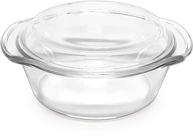 토탈하우스 오베르글라쎄 전자렌지용 오븐용 내열유리찜기 내열유리오븐용기, 1개, 2000ml-6250
