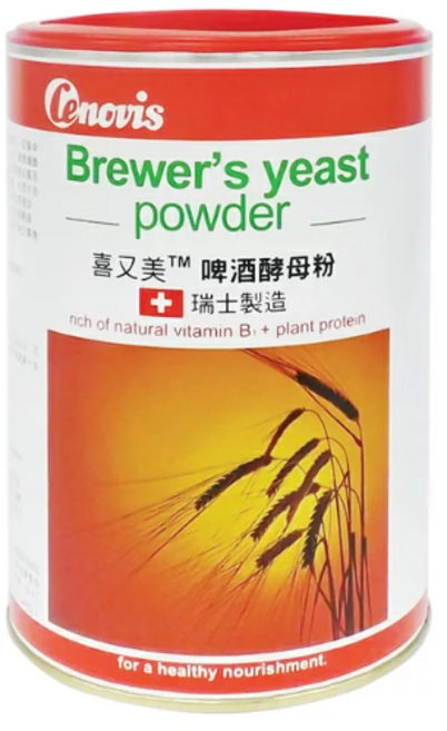 Conovis 啤酒酵母粉 rich of natural vitamin B+ plant protein, 400公克, 1個