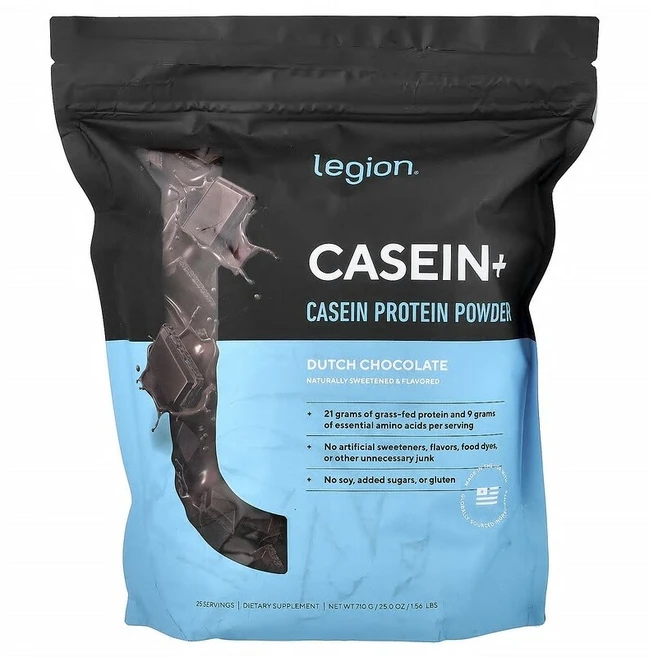 Legion Athletics Casein+ 카제인 단백질 분말 더치 초콜릿 710g(1.56lb) LGA-67051, Legion Athletics Casein+ 카제인 단, 710g, 1개 - 쿠팡