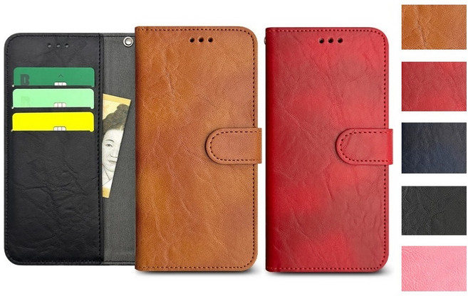 갤럭시S10 5G 케이스 SM-G977N (뉴신) 가죽 뉴티지아 (버전투 크랙컬) 슬림 다이어리 카드 지폐 수납 자석 지갑