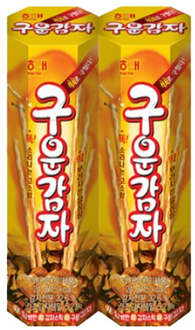 해태제과 구운감자, 48g, 8개