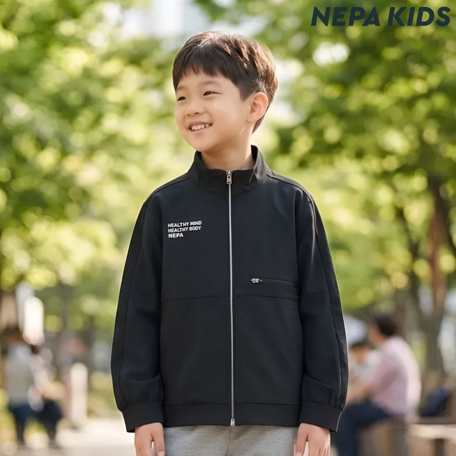 (키즈)트리코트 컴바인 자켓_KKD6201_C01