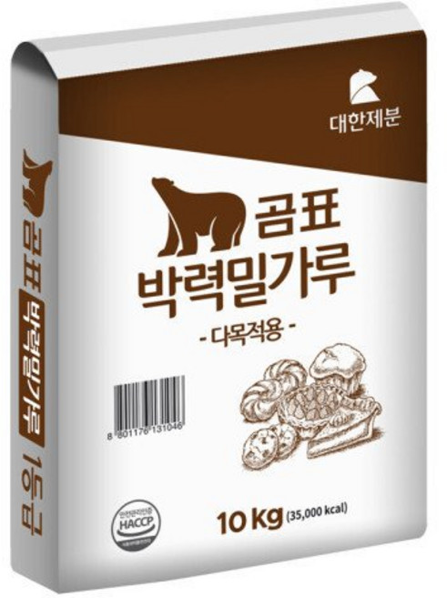 곰표박력밀가루(다목적용) 10KG, 1개