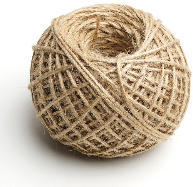 로모주 선물포장 공예용 마끈 2mm, 1개, 100m, 베이지