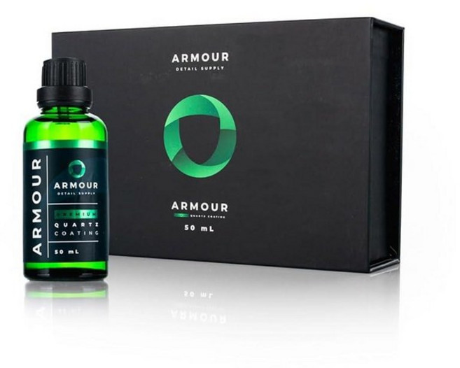 Armour Detail Supply - 프로 쿼츠 코팅 - 고강도 이중 위상 본딩 실라잔 코팅 - 자동차 크롬 및 플라스틱 트림용 내화학성 및 긁힘 방지 5년 내구성 -, 50 ml