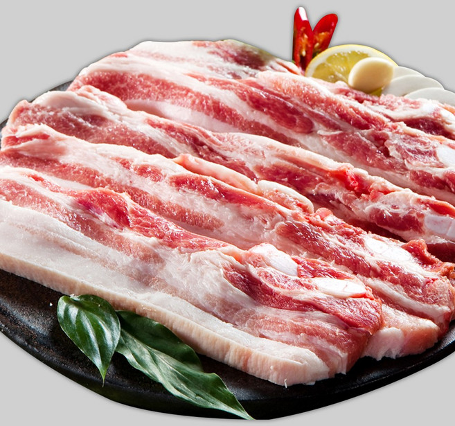 +특별할인+ [으뜸한돈] 국내산 냉장 한돈 오겹살 500g+500g (구이용) (총1kg), 2개