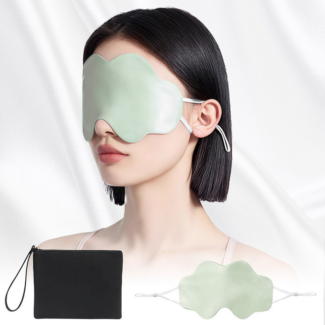 브릿지 프리미엄 실크 암막 수면안대 파우치 세트