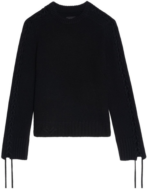 쟈딕앤볼테르 말티 소매 타이 스웨터