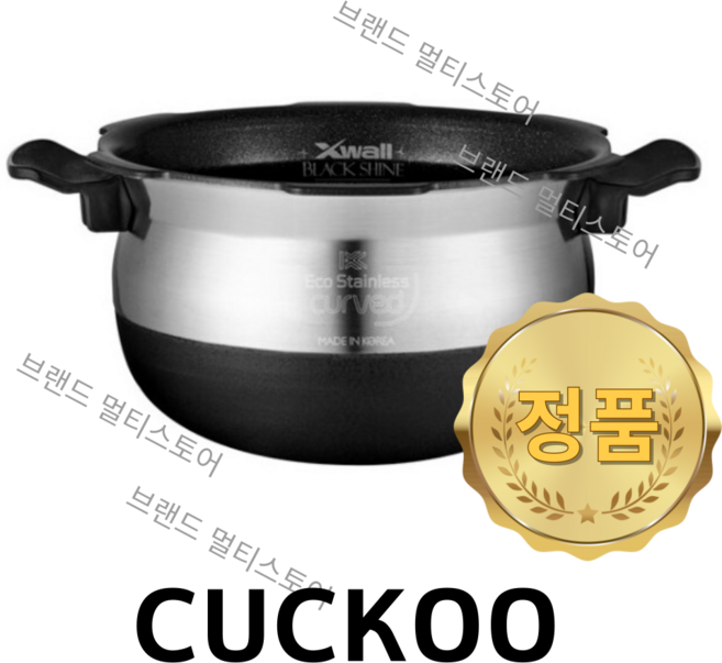 쿠쿠 내솥 10인용 CRP-NHTR1010FB CRI-HC1030H 에코 스테인리스 커브드 X-Wall Black Shine 코팅 리셀, 쿠쿠 내솥 10인용 CRP-NHTR1010FB CRI-