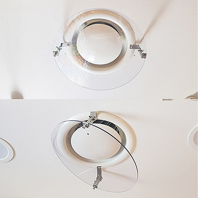 에어컨닥터 에어컨바람막이, 16. 원형 디퓨져 4.5mm일반형 1개, 1개