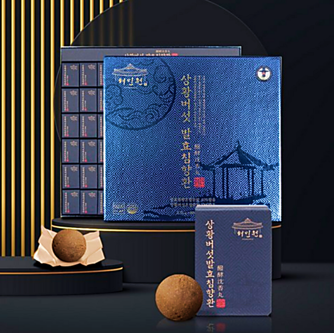 혜민원 상황버섯 발효침향환 3.75g 30환 기력보강, 1개