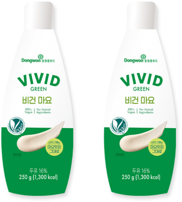 비비드 키친 비건마요 250g 2개