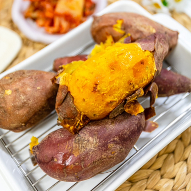 [여주능서농원]25년 햇고구마 K꿀고구마 소담미 호박 밤 2kg 3kg 5kg 10kg, 로얄/선물용 [200G~220G], 호박고구마(호풍미), 1개