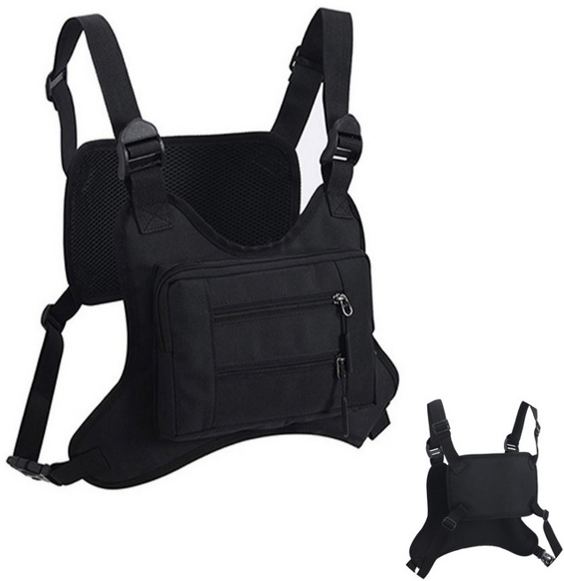 리키보이즈 러닝 조끼 가방 체스트백