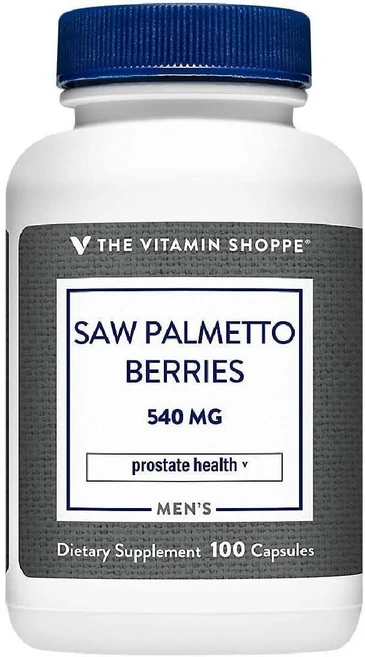 The Vitamin Shoppe 쏘팔메토 베리 540MG (100 캡슐), 1개 - 쿠팡