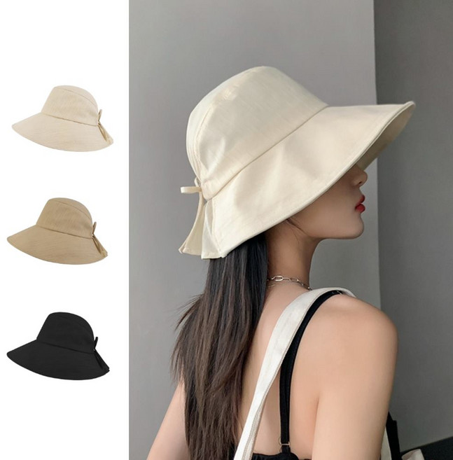 다또네 여자 챙넓은 빅사이즈 벙거지모자