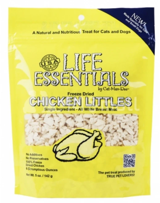 캣만두 라이프 에센셜 동결건조간식, 치킨, 142g, 1개 - 쿠팡