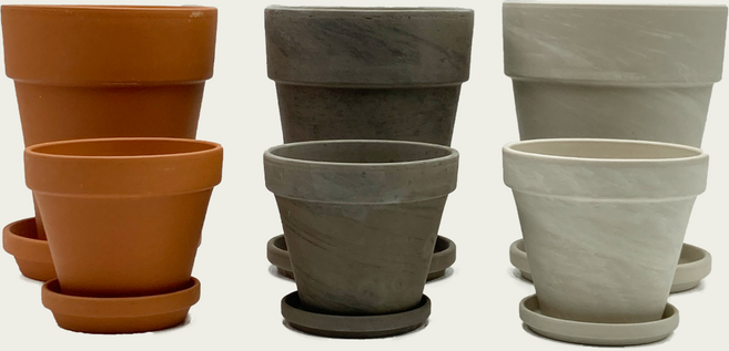 독일 토분 표준형 플라워형 대형 화분 빈티지, 오리지널, 1개