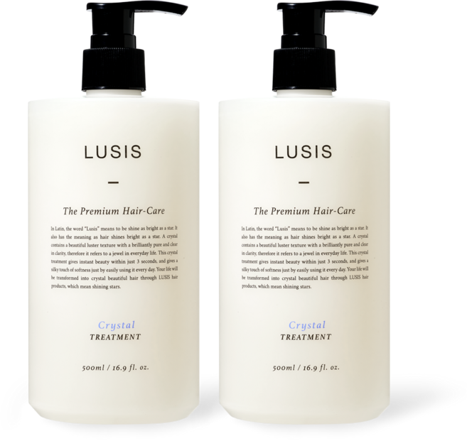 루시스 크리스탈 헤어 트리트먼트, 500ml, 2개
