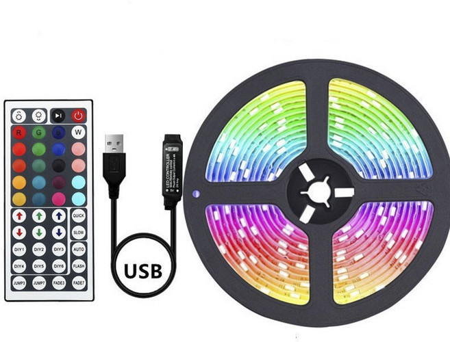 BuyChoo LED 라이트 스트립 세트 10m, 혼합색상